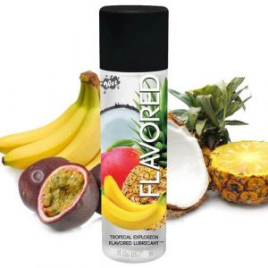 Lubricante saborizado wet flavored explosión tropical FUROR Sexshop